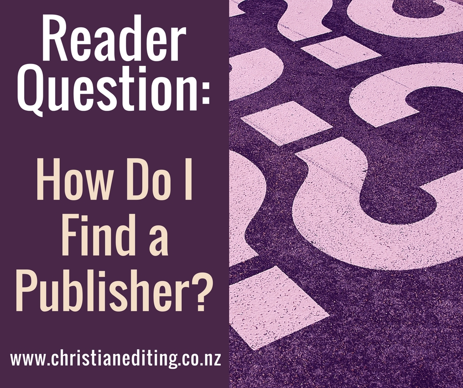 How Do I Find a Publisher?