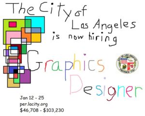 Advertisement for Graphic Designer