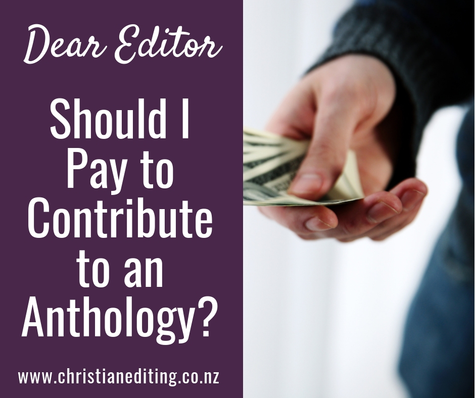 Should I Pay to Contribute to an Anthology?