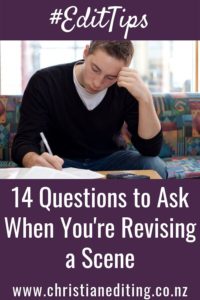 14 Questions to Ask When You're Revising a Scene
