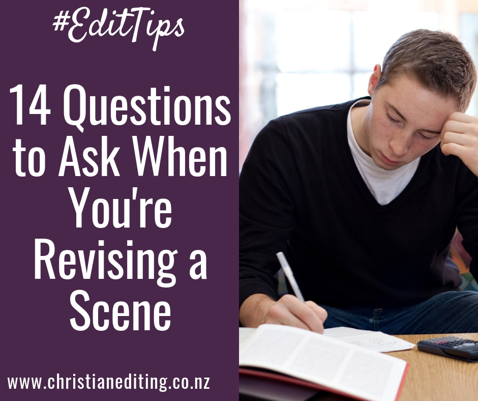 14 Questions to Ask When You're Revising a Scene