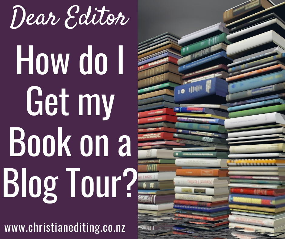 How do I get my book on a blog tour?