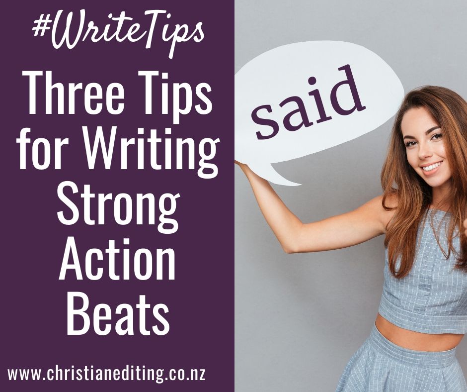 Three Tips for Writing Strong Action Beats
